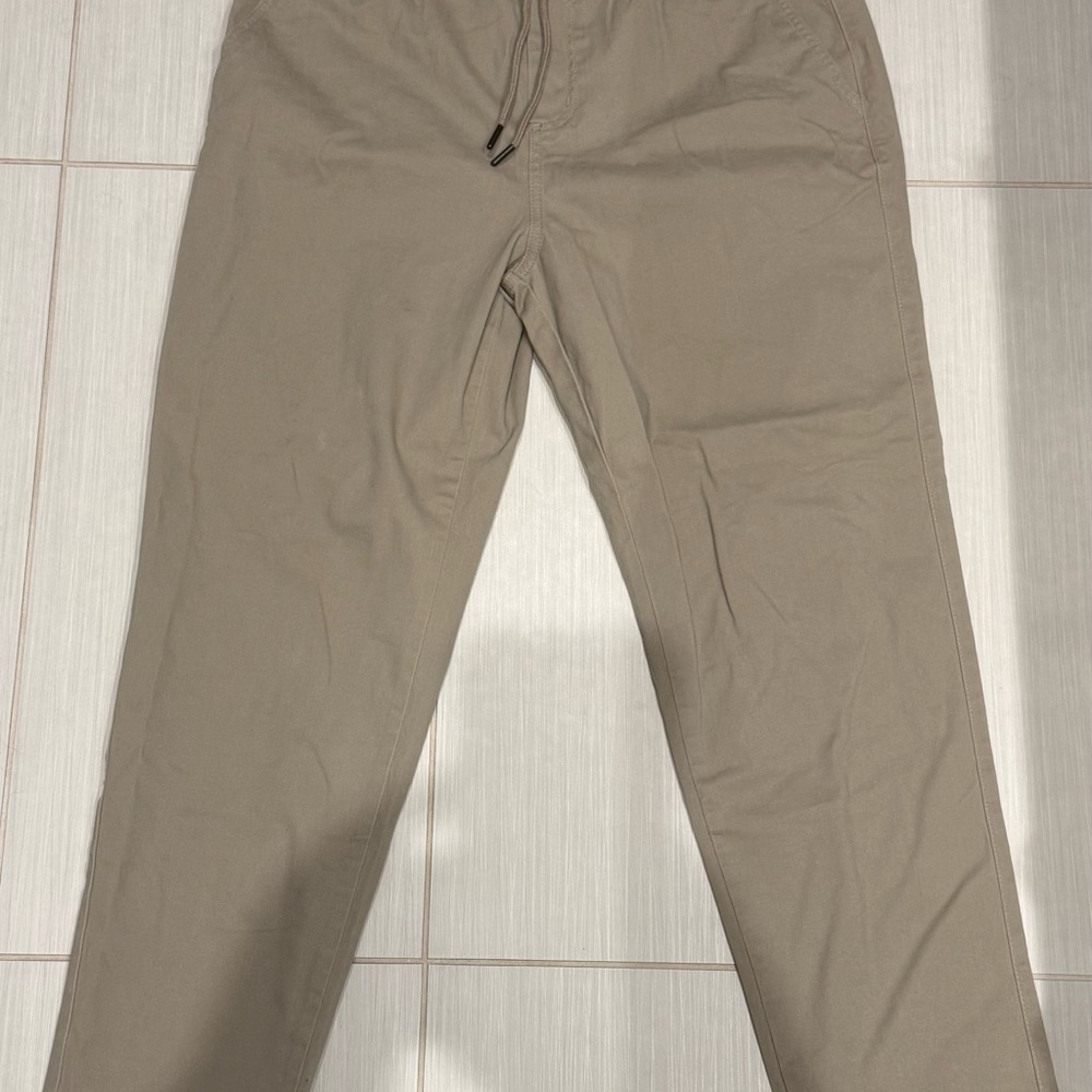 RSQ Men's Khaki Chinos, Size L